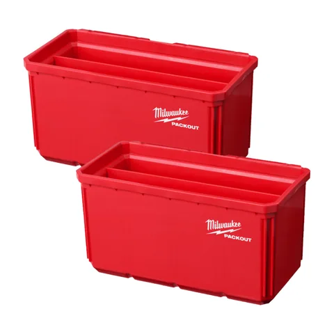 Milwaukee Organizer kutija za alate, 10 x 20 cm, Packout, 2 kom, 4932480699