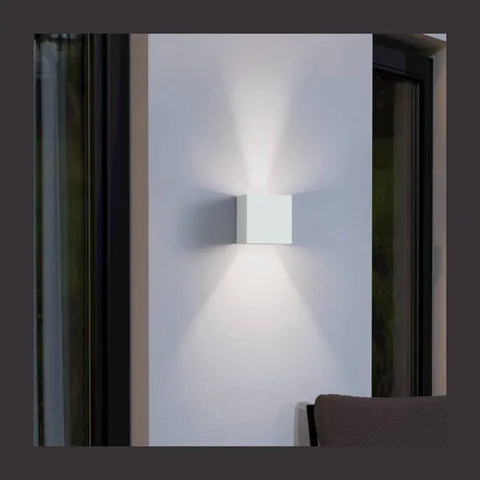 BARCAROLA-E spoljna lampa sa usmerivačima bela 10×10,5cm (74025)