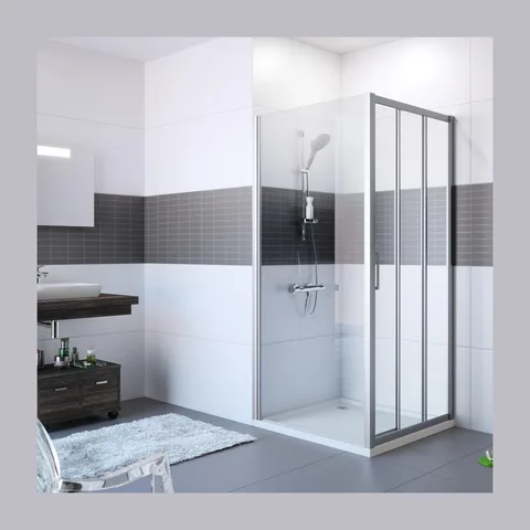 Huppe Classics 2 Bočni Panel Od 80 Prozirno Antiplak, Silver H=2M C20510.069.322