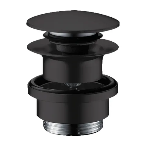Hansgrohe matt black automatski podsklop za umivaonik i bide 50100670