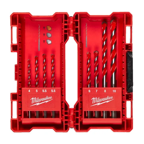 Vidija burgije za beton 4-10mm set 8/1