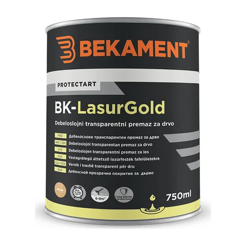 Lak i lazura za drvo Bekament BK-Lasur Gold