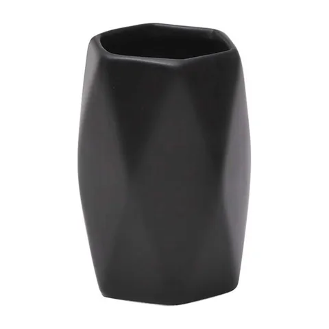 Tendance Čaša dijamant 11.5×7.5cm keramika crna (6180103)