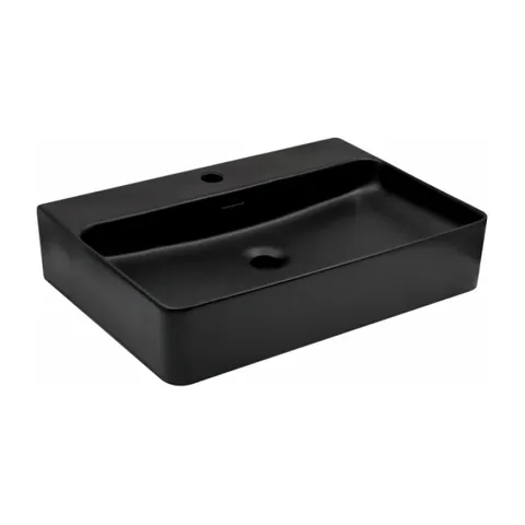 LAVABO 600X425X135 MINOTTI CRNI