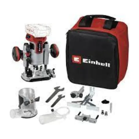 Einhell Set akumulatorska ručna glodalica / ruter za drvo, TP-RO 18 Li BL-Solo, 4350410