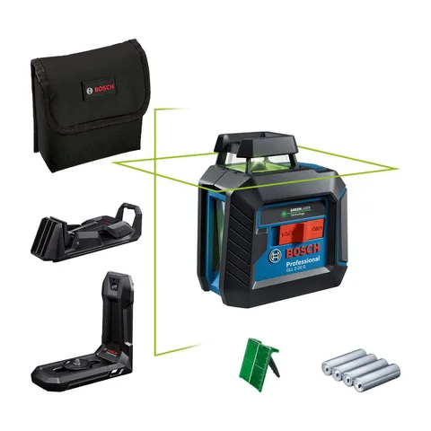 Bosch Samonivelišući linijski laser 360° GLL 2-20 G + tašna – zeleni zrak, 0601065000