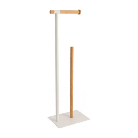 Tendance držač toalet papira samostojeći 69.5x22x16 cm metal bela (96161210)