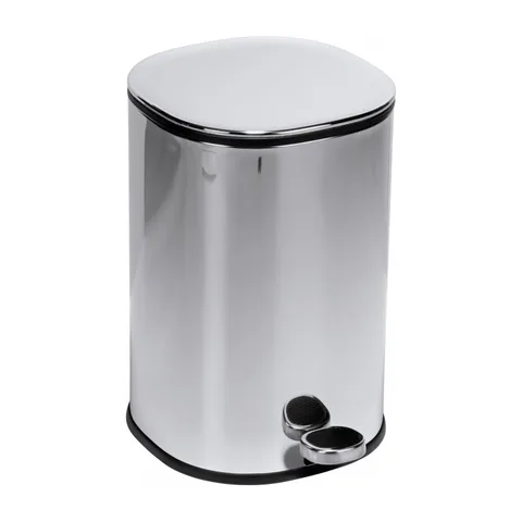 Kanta za otpatke COPEN 5L sa soft close poklopcem – hrom mirror C-07-005-CR
