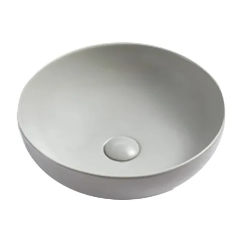 LINNI nadgradni lavabo MOGR 01 – mat sanitarna keramika 40×40