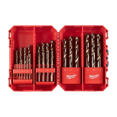 Milwaukee – HSS-G set burgija za metal RED COBALT – 4932493868