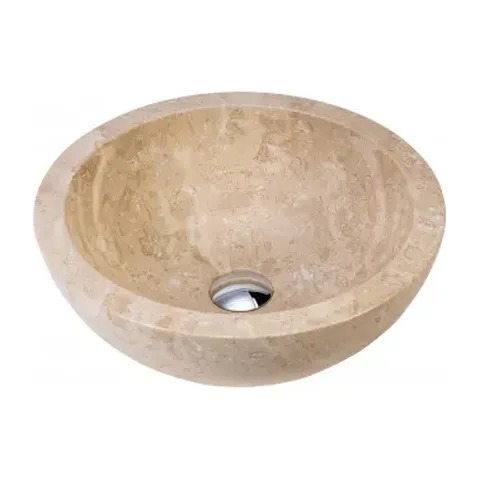 Lavabo nadgradni MINOTTI SUNSIME Ø400×150 mermerni