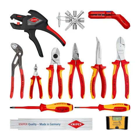 Knipex – 13-delni dopunski set alata „Electro 2“ – 00 20 90 V02