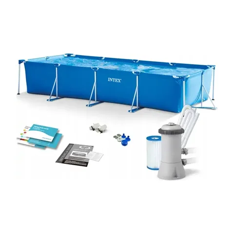Bazen Intex metalni 450x220x84-sa pumpom