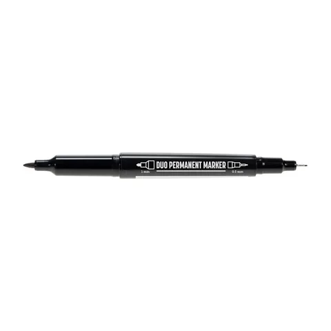 LYRA – DUO permanentni marker 0,5–1 mm, crni, 1 komad – L4080099-1