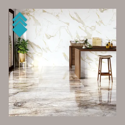 Podne pločice Gold Calacata Full Lappato 60x120cm