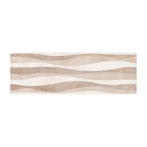 ZP WAVES montana taupe DECOR 25*75