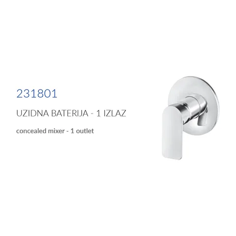 Ugradna baterija za kadu Rosan S2
