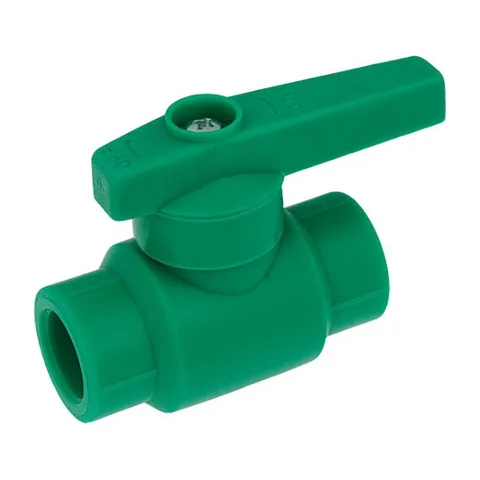Kugla ventil f25 plastični zeleni