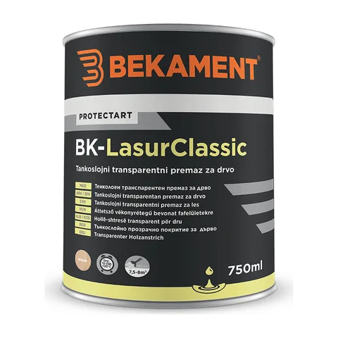 Lak i lazura za drvo Bekament BK-Lasur Classic