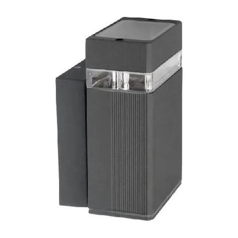 ANTRACIT SIVA ZIDNA LAMPA M036