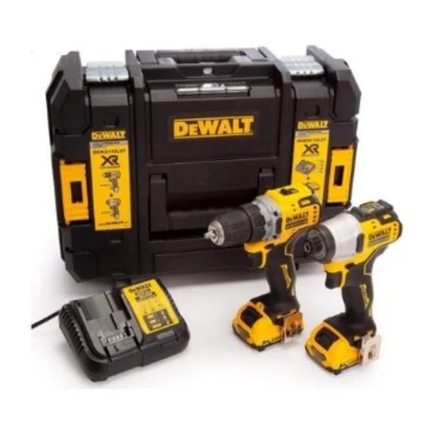 DeWalt Aku. set alata BRUSHLESS AKU BUŠILICA DCD 701+ODVIJAČ DCF 801, DCK2110L2T