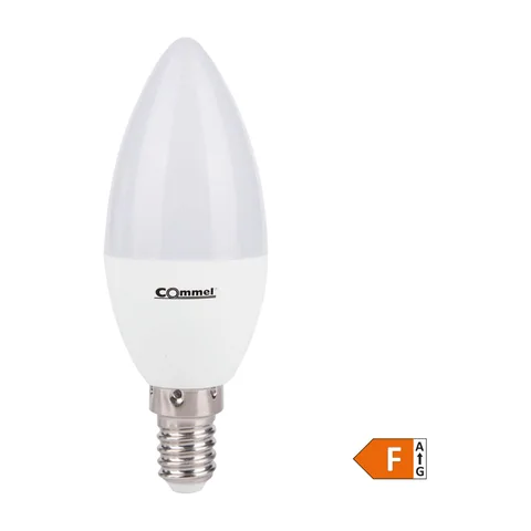 Commel LED Sijalica E14, 8 W, 750 lm, C37, 3000 K, Sveća – C 305-203