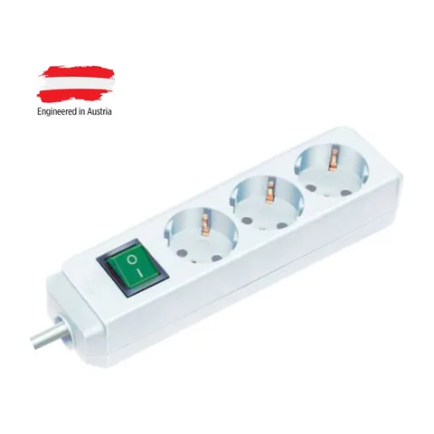 Razvodnik 3 utičnice 3m 1.5 mm2 beli (1152320400)