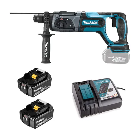 Makita Aku. udarna bušilica 18V SDS+, DHR241Z+ baterija 18V 3Ah BL1830B