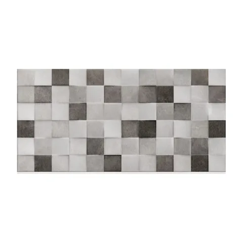 Keros Ceramica – Bronx Cubic Gris 25×50