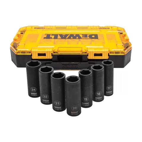 DeWalt – Komplet dugih nasadnih ključeva, prihvat 1/2″, 7 komada – DWMT74737-0