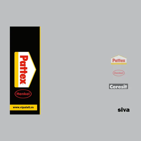 CERESIT SANITARY SILIKON CS 25 ( VIŠE BOJA) komadno (Siva)
