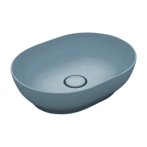 Lavabo OLYMPIA TREND 50×38 – tirkizni