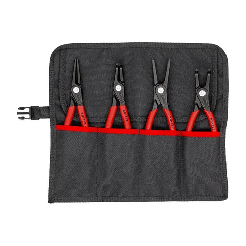 Knipex – 4-delni set zeger klešta za unutrašnje i spoljašnje prstenove – 00 19 57 V01