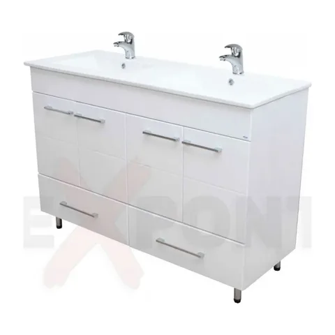 Ormar za kupatilo 120 cm i lavabo Slim 35-207