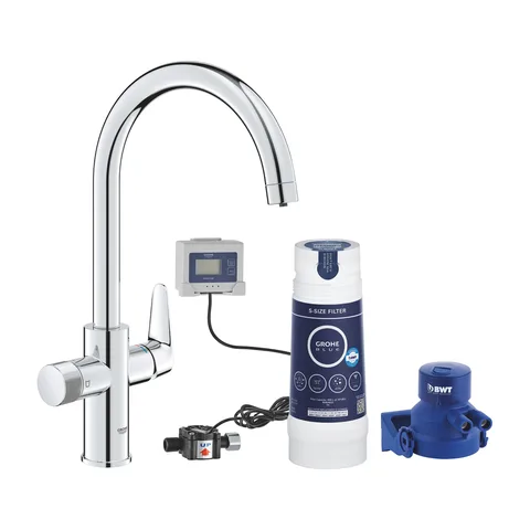 Grohe Blue Pure Bau baterija za sudoperu sa S filterom starter kit 30555000