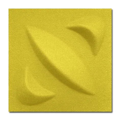 Zidni dekorativni panel Ecoline – EL ORION 400×400 (Žuta)