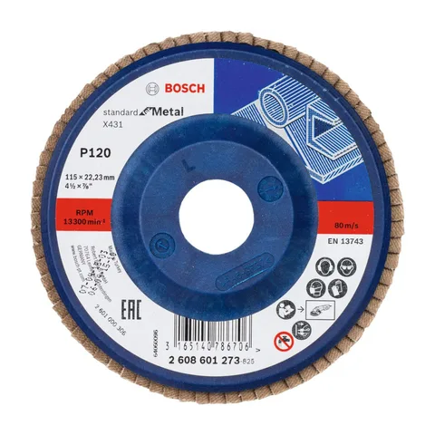 Lamelni brusni disk Bosch Standard for Metal X431