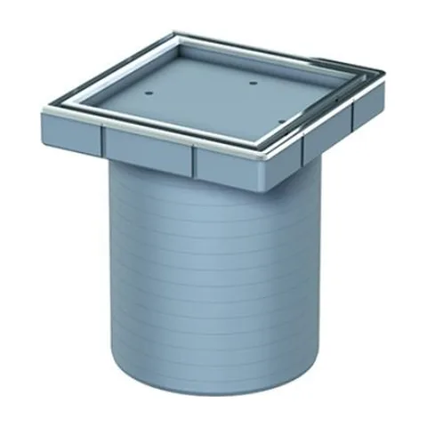 Aco 5141.24.00 easyflow plastični gornji deo slivnika sa okvirom od inox-a