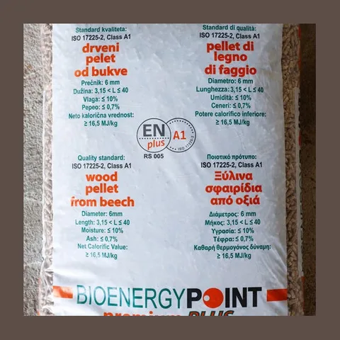 Pelet 15/1 Bioenergy A1 plus