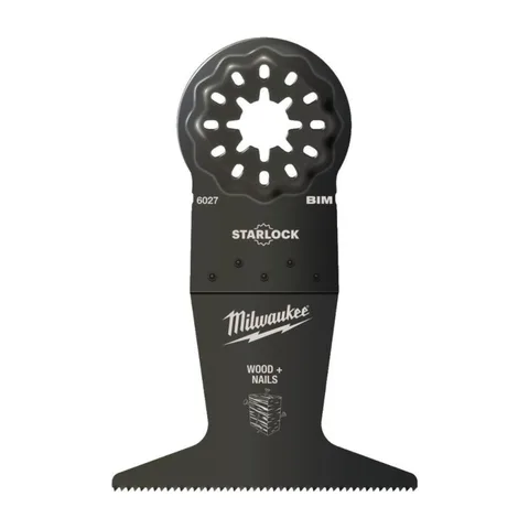 Milwaukee – Set višenamenskih Bi-metalna sečiva za uranjanje za drvo sa ekserima, 65 x 42, 50 kom – 48906527