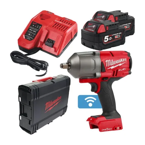 Milwaukee Aku. odvijač udarni 1/4” 18V 5Ah M18 FID-502X, 4933451066