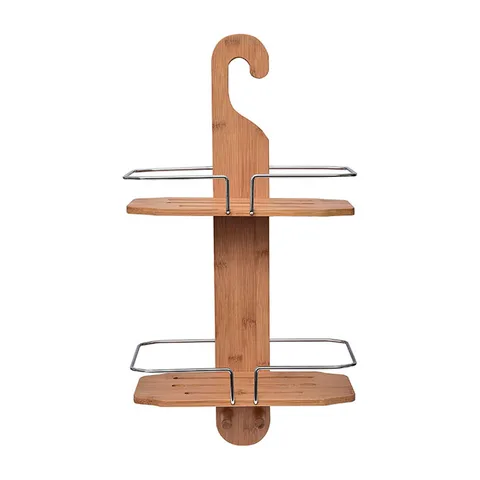 Tendance dvostruka viseća polica mdf bambus 9185195