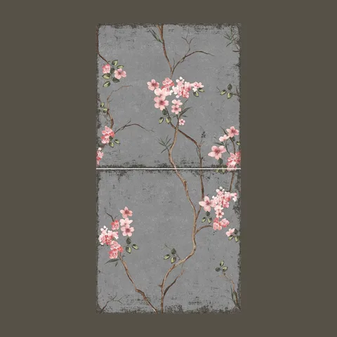 Wall 39 – Fior di Pesco Platino A+B Comp. 2 pz Rett. 60X120