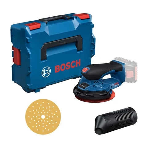 Bosch – Akumulatorska ekscentrična brusilica GEX 18V-150-3 Solo; bez baterije i punjača; L-Boxx – 0601372903