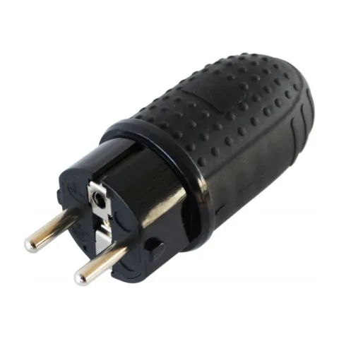 Commel Utikač Sa Kontaktom Za Uzemljenje 16A 250V, Gumeni – C 290-302