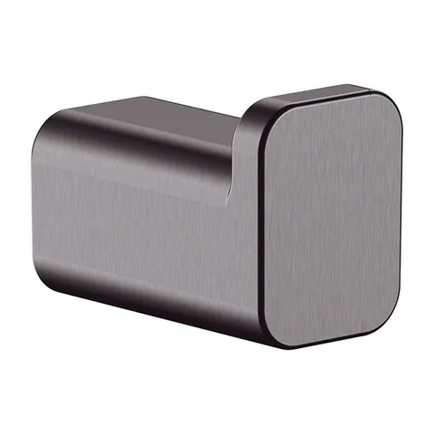 Hansgrohe AddStoris vešalica dupla brushed black hrom 41755340