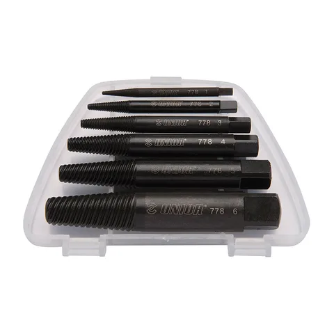 Unior Set 6 izvlakača polomljenih vijaka, 616821