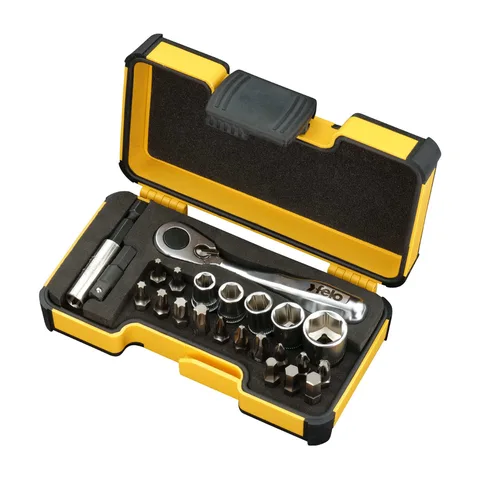 Felo – Set alata XS-Strongbox XS 23 sa mini čegrtaljkom PH/PZ/HEX/TX/SW, 23 kom – 05772306