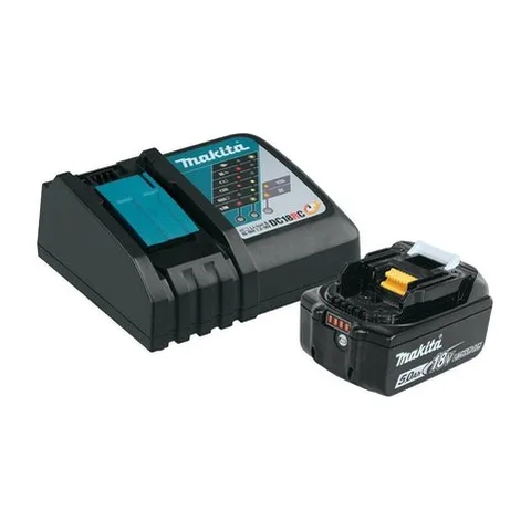 Makita Set Baterija 8 BL 1850B 2kom + DC18RC M