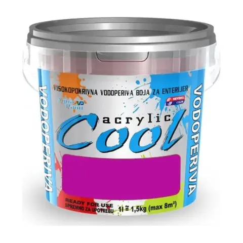 COOL-ACRYLIC, 1L, 26-CIKLAMA